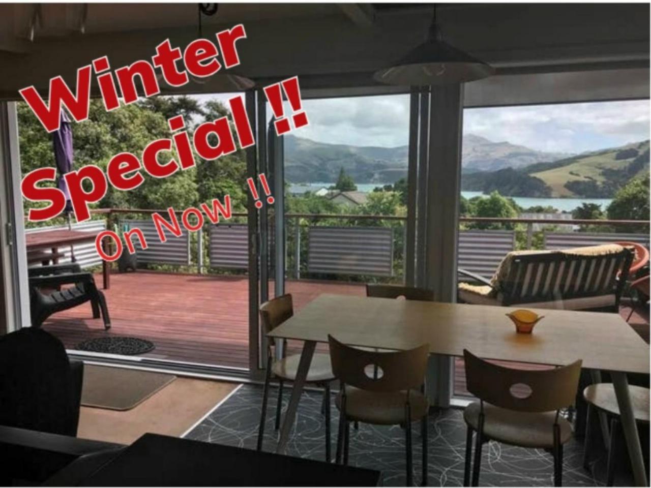 Akaroa Sunshine Views And Spa Pool !!! Exterior photo